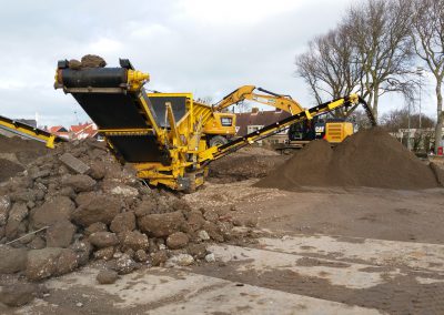 Hergebruik ontgraven puin